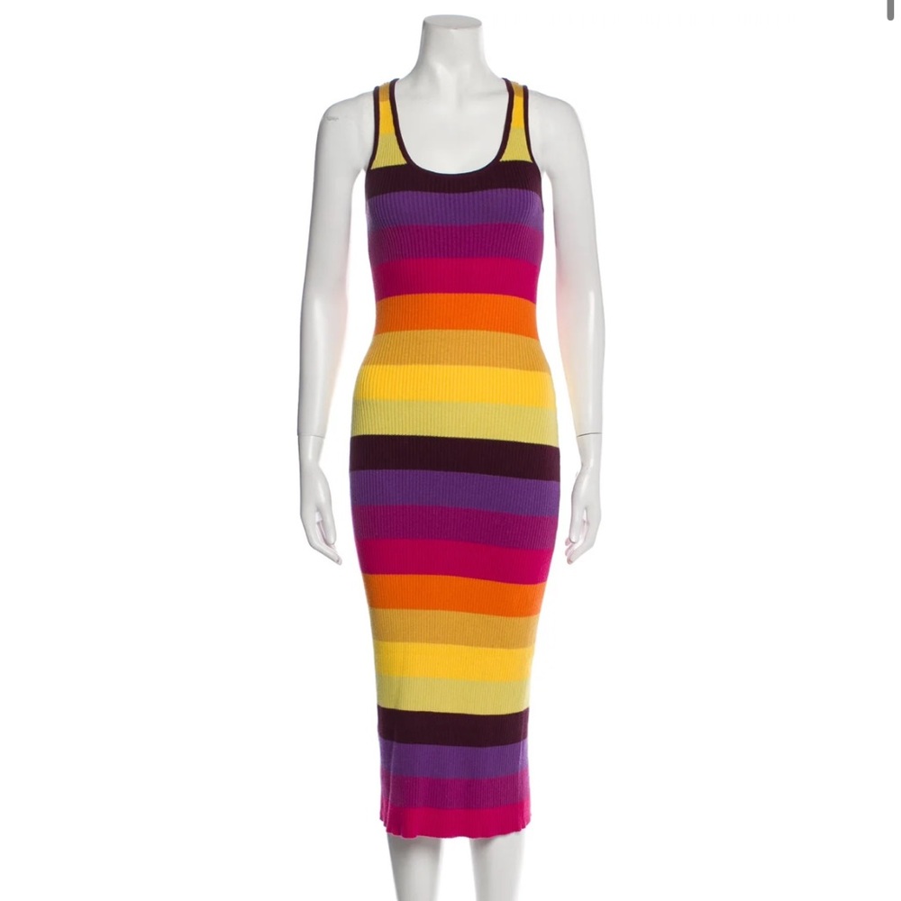 LE SUPERBE
Striped Long Knit Dress
